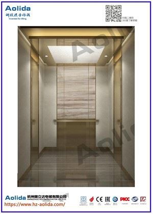 Ανελκυστήρας επιβατών με οθόνη πληροφοριών πολυμέσων